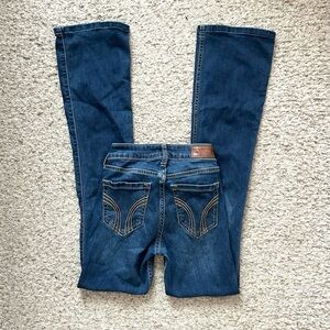 Hollister mid rise denim bootcut flare jeans